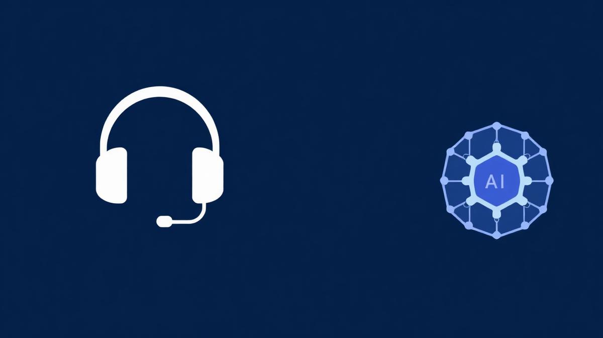 Headset icon representing answering service options for HVAC companies